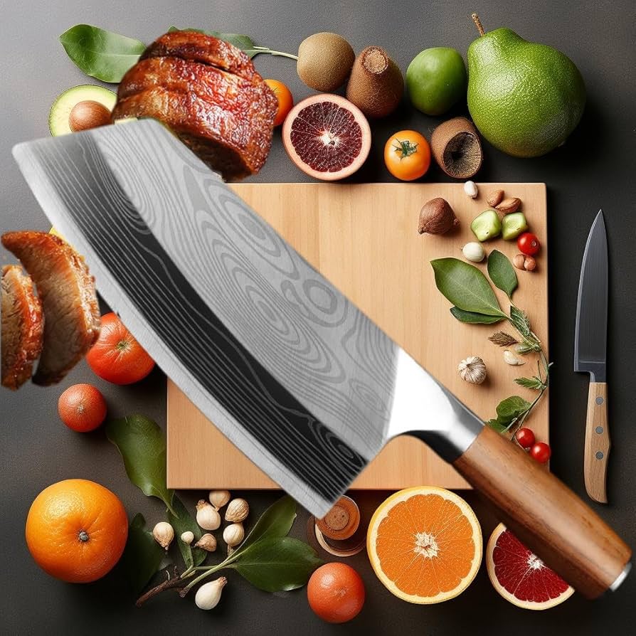Buy Vegetable Meat Cleaver Knife Chef Knife Chinese Cleaver