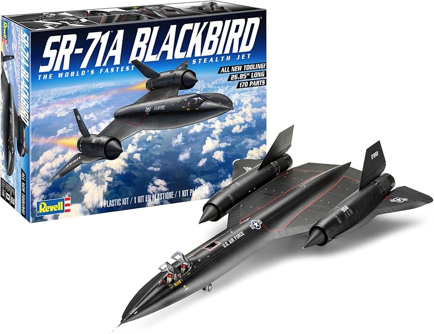 Amazon | レベル5モデルキット ロッキード SR-71A ブラックバード