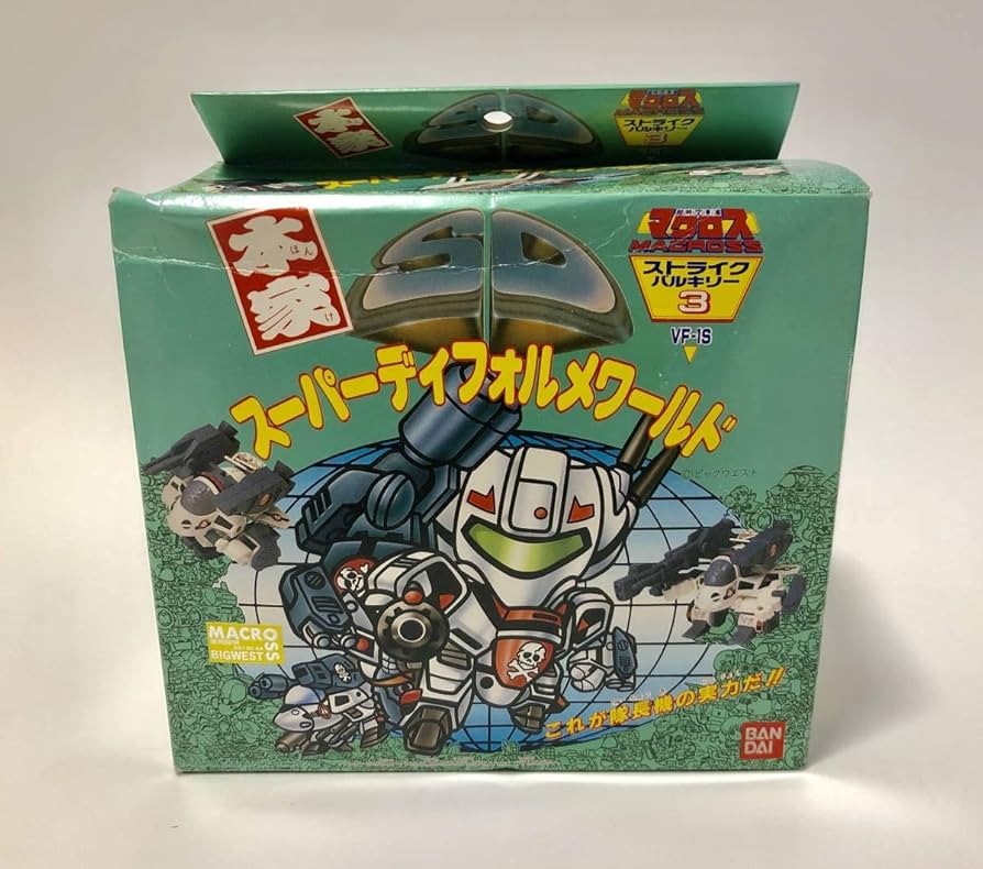 Amazon.co.jp: 1989年 当時物 超時空要塞マクロス 本家SD ストライク