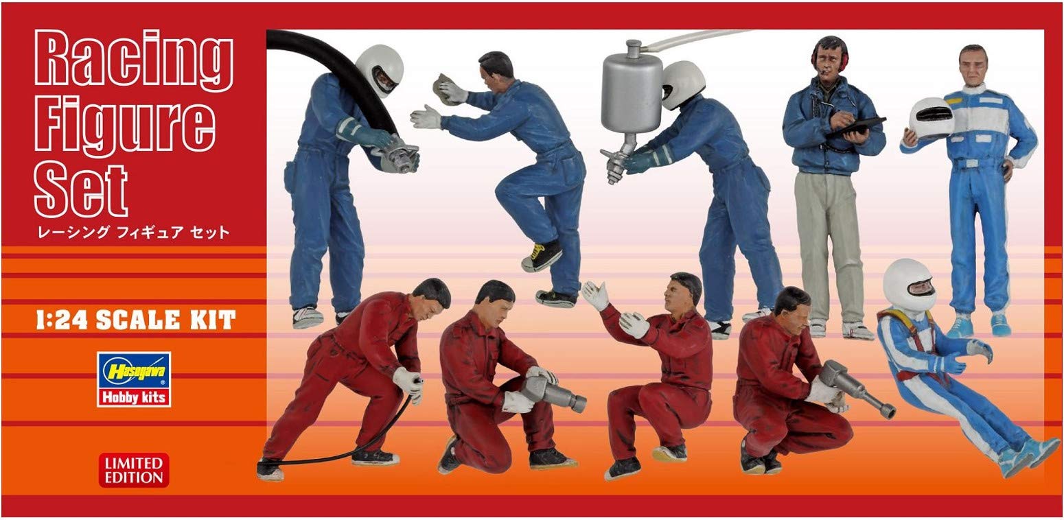 Amazon | ハセガワ 1/24 レーシング フィギュア セット プラモデル