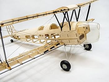 Amazon | バルサウッド飛行機キットミニタイガーモス複葉機、39