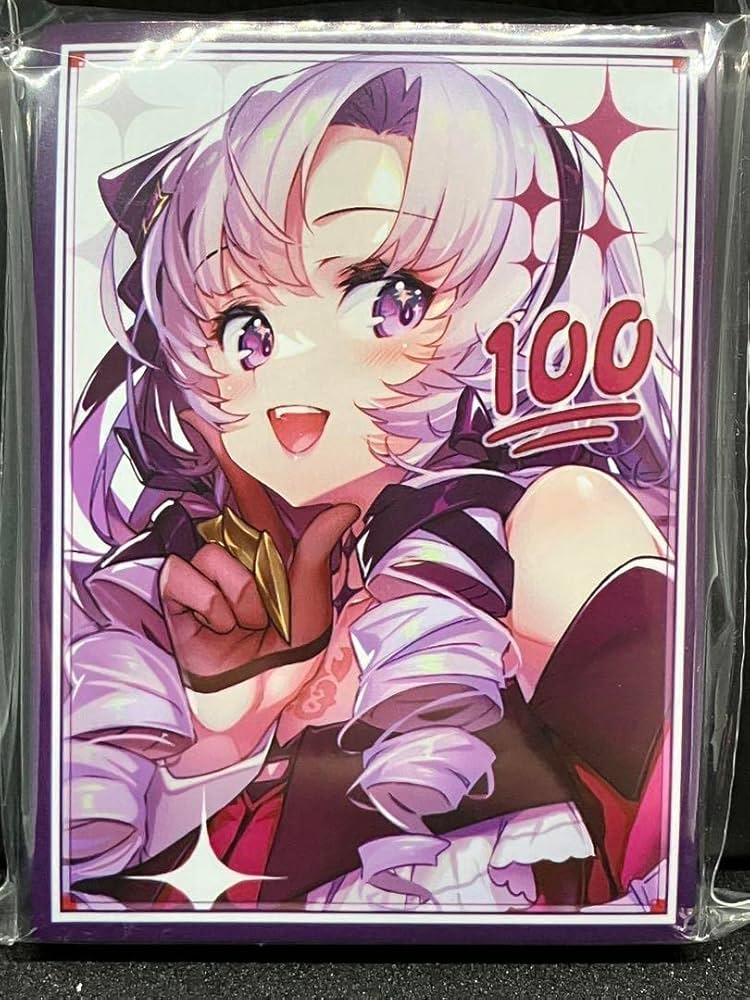 Amazon.co.jp: 桜出品壱百満天原サロメ カードスリーブ にじさんじ 100