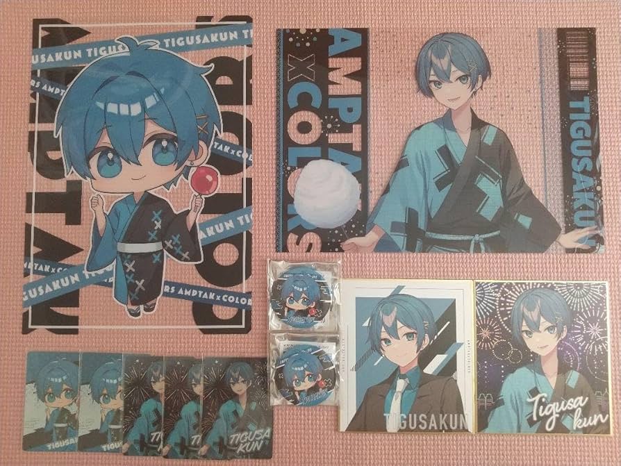 Amazon.co.jp: AMPTAK×COLORS ちぐさくんセット : おもちゃ