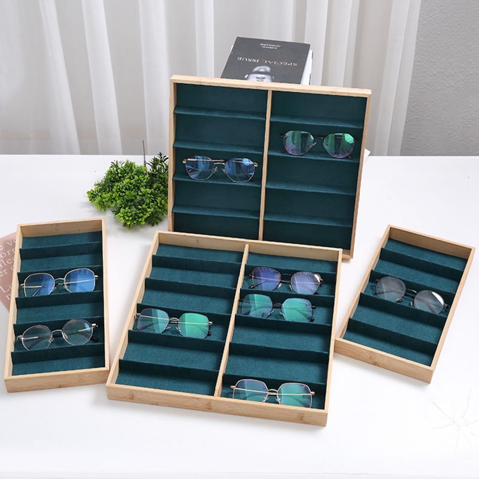 Amazon.co.jp: サングラス収納ケース ディスプレイケース メガネケース