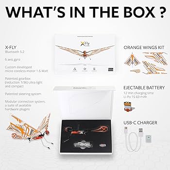 Amazon.com: X-Fly Bionic Bird - sensor assisted ornithopter drone