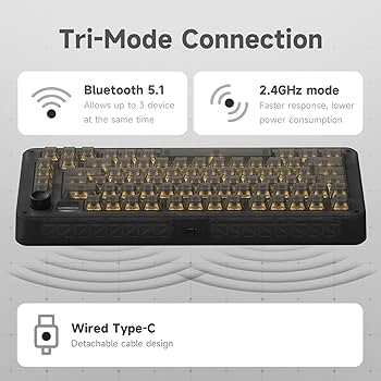 Amazon.com: IQUNIX ZX75 Dark Side RS 75% RGB Mechanical Keyboard