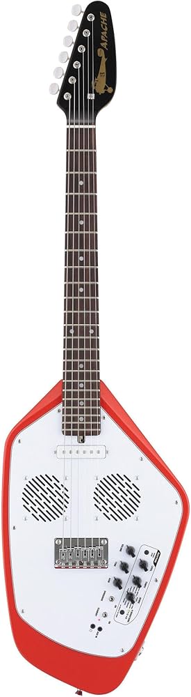 VOX APACHE-1-SR Teardrop Travel Electric Guitar : Amazon.co.uk