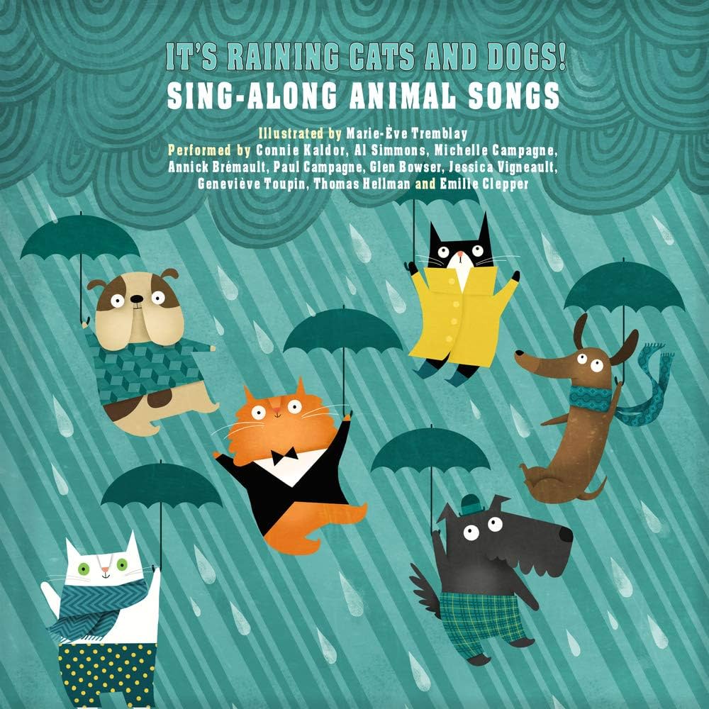 Amazon.com: It's Raining Cats and Dogs!: Sing-Along Animal Songs