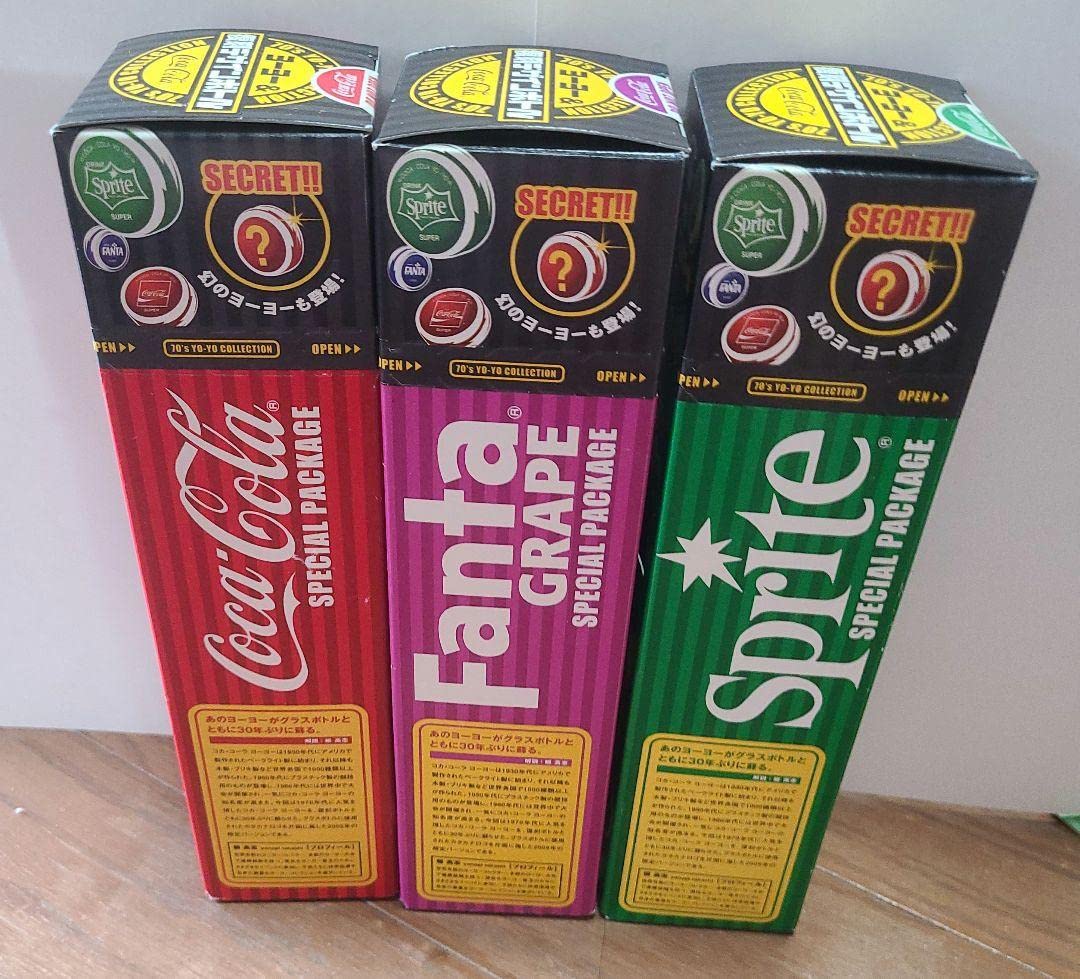 70年代復刻デザインボトル&ヨーヨー全種 シークレット有り 【公式通販】