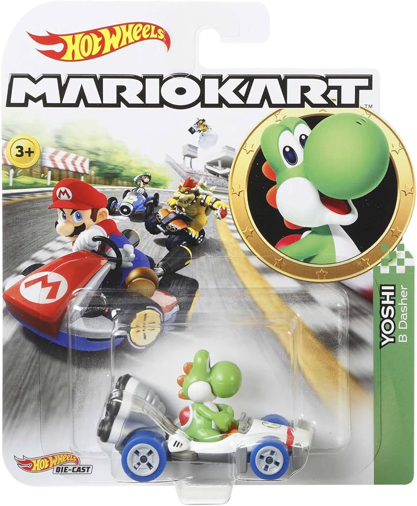 Amazon.com: Hot Wheels Mario Kart Collection of 1:64 Scale Die