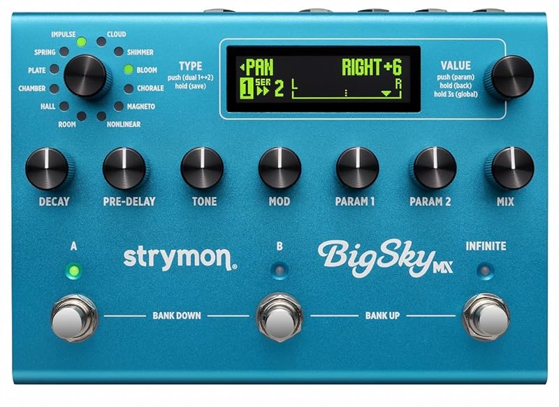 strymon BigSky MX - strymonの名作多機能リバーブ「BigSky」の