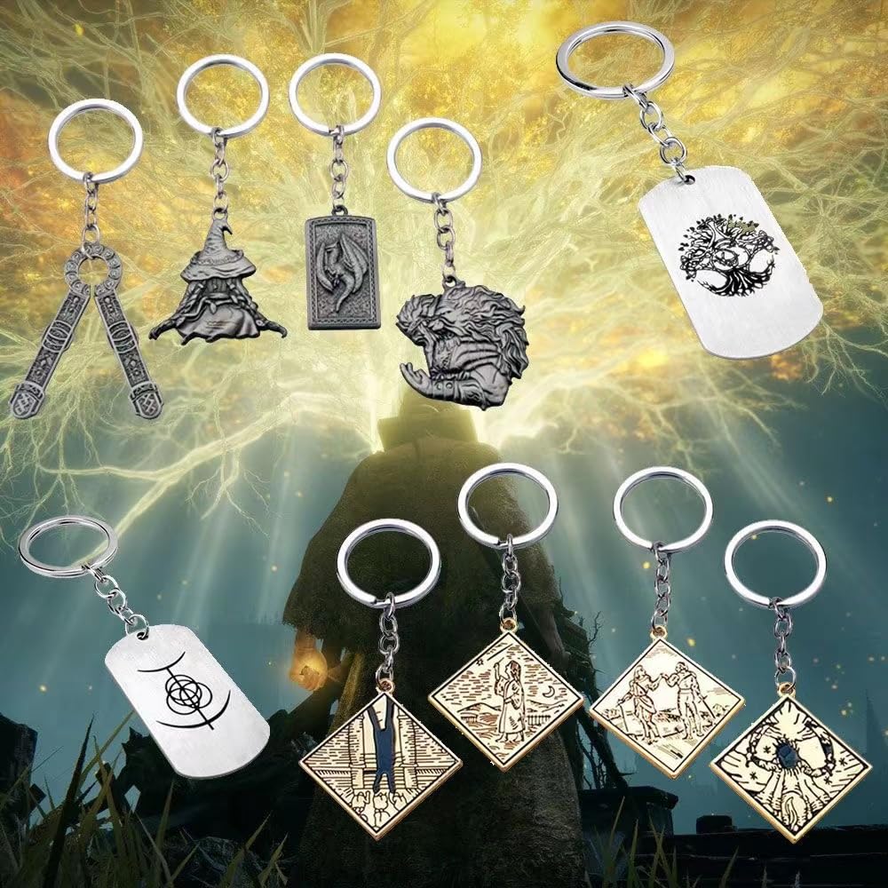 Amazon.co.jp: エルデンリング キーホルダー ネックレス アクセサリー