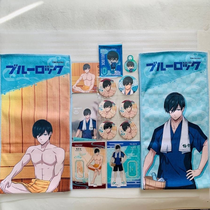 Amazon.co.jp: ブル ーロック 極楽湯 コラボ 糸師凛 アクリルスタンド