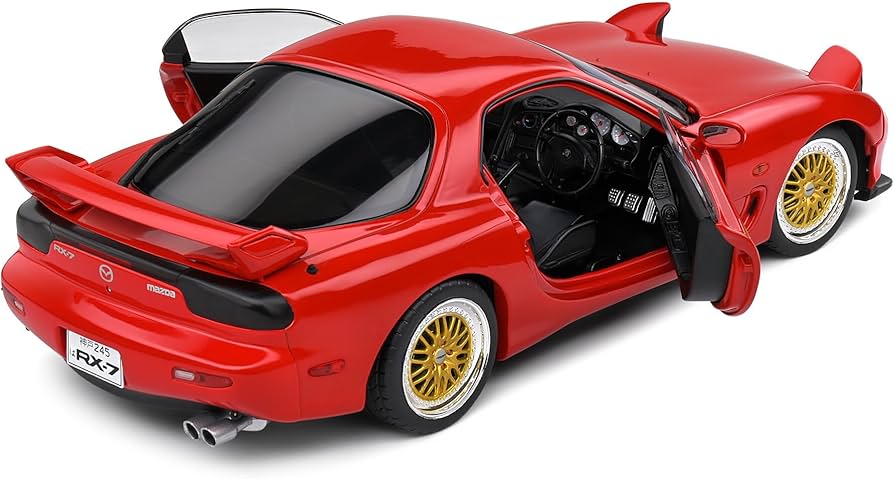 Amazon | ソリド 1/18 マツダ RX-7 FD3S 1994 レッド SOLIDO ミニカー