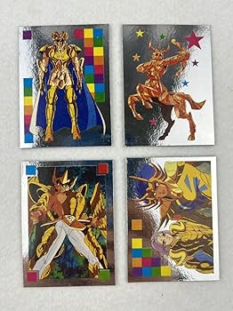 Amazon.co.jp: 昭和 レトロ 聖闘士星矢 マグネット シール 4個セット