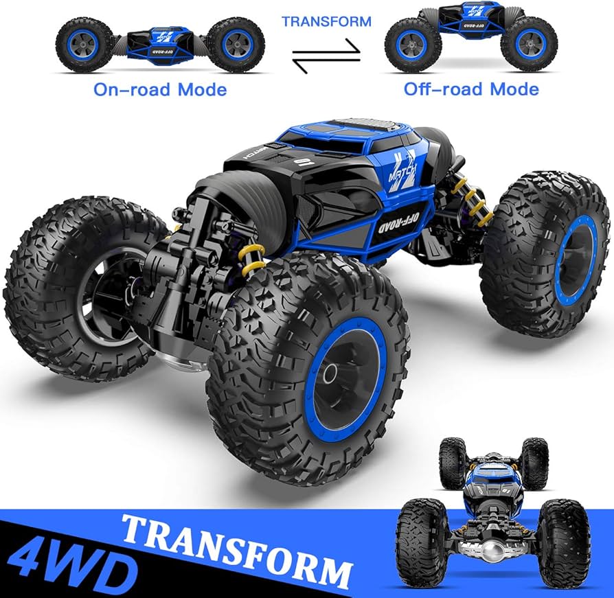 Amazon.com: BEZGAR TD141 Remote Control Car - 1:14 Scale 4WD All
