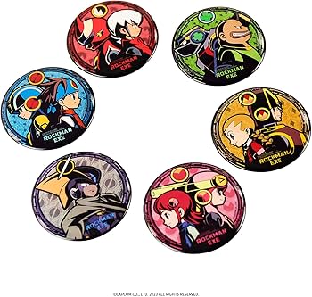 Amazon | FANTHFUL ロックマンエグゼ FP009RME23 缶バッジセット 6個