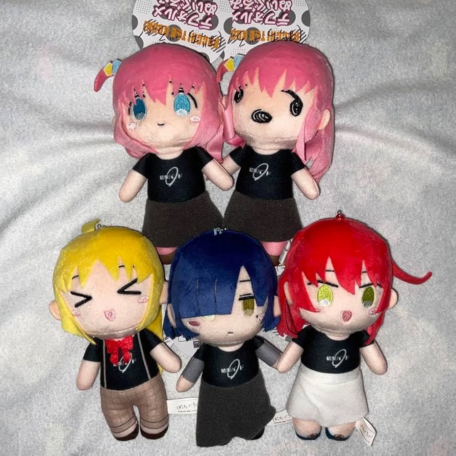 Amazon.co.jp: ぼっちざろっく デフォルメ ぬいぐるみ 全種 セット