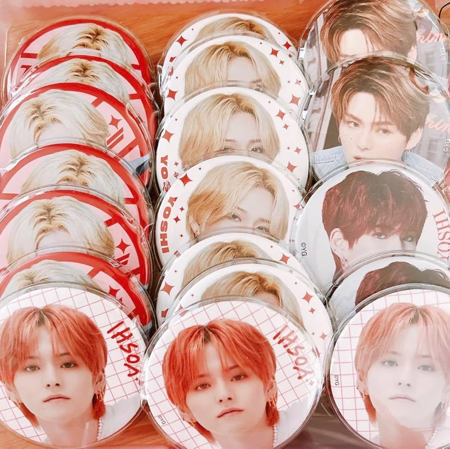 Amazon | treasure ヨシ ヨシノリ 芳典 缶バッジ セット 韓国 KPOP