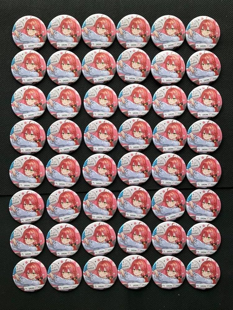 Amazon.co.jp: ホロライブ 不知火建設 しらけん さくらみこ みこち 缶