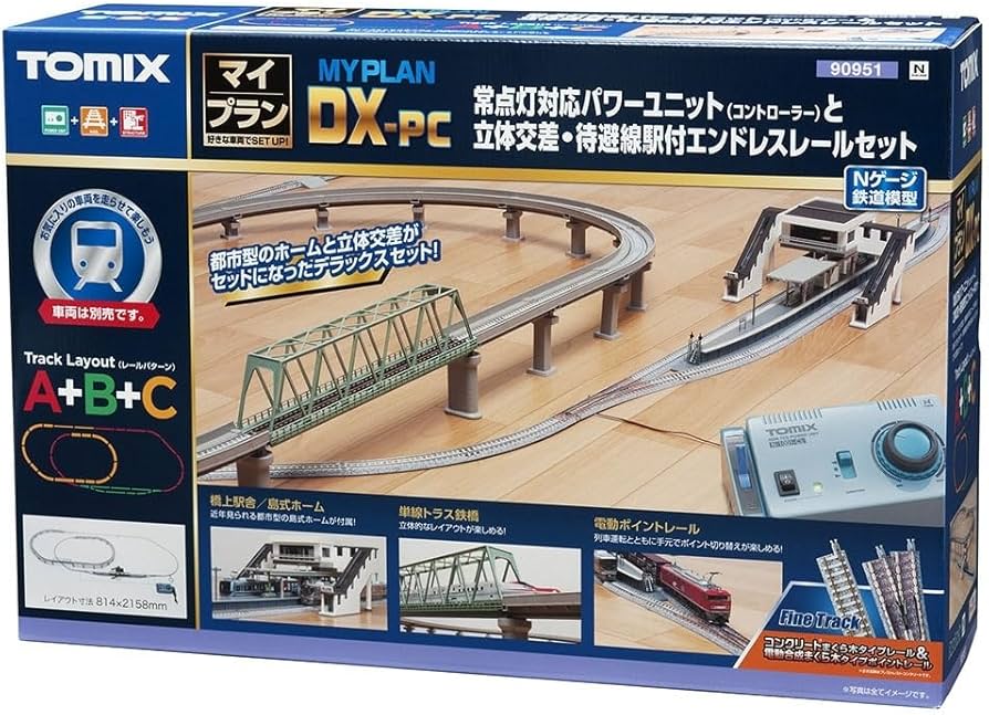 Amazon | TOMIX Nゲージ マイプランDX-PC F 90951 鉄道模型 レール