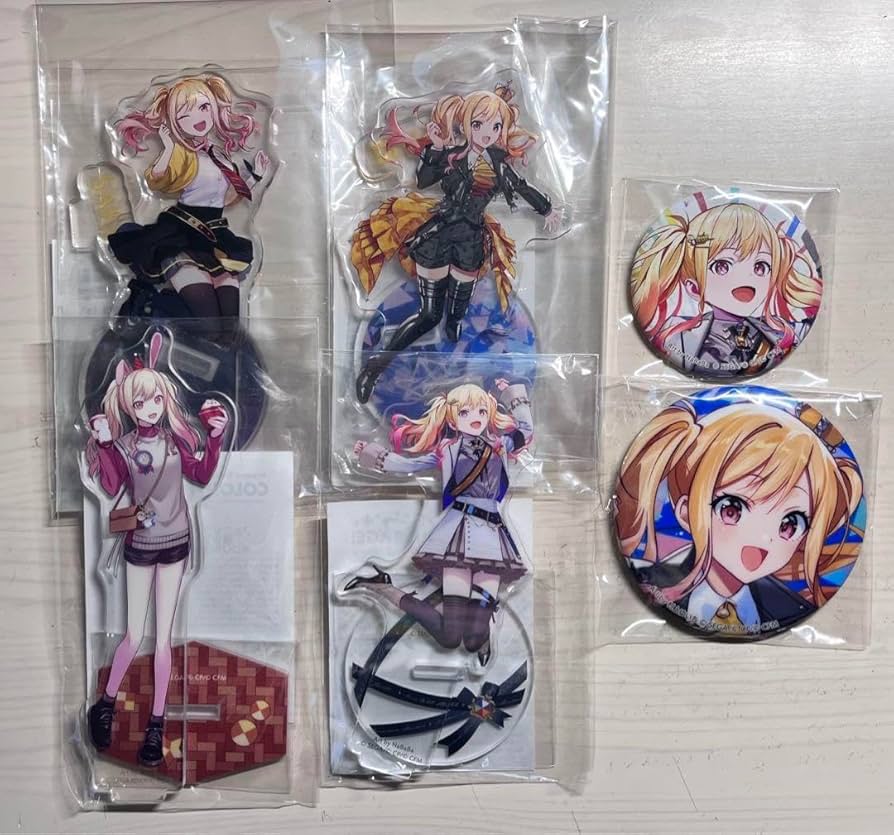 Amazon.co.jp: 天馬咲希 アクスタ缶バッチセット : おもちゃ