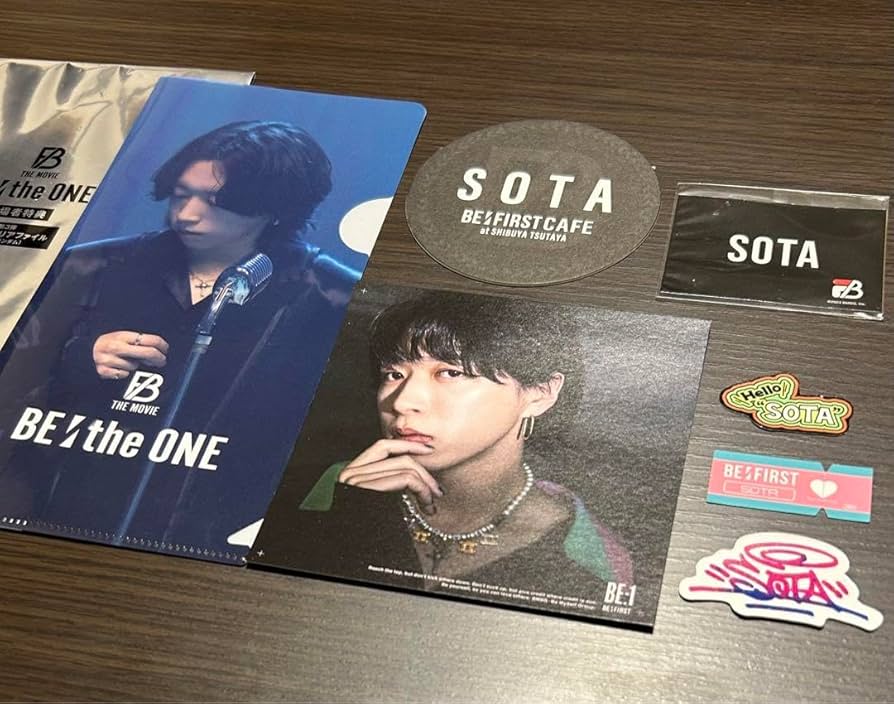 Amazon.co.jp: BE:FIRST ビーファースト SOTA ソウタ グッズ セット