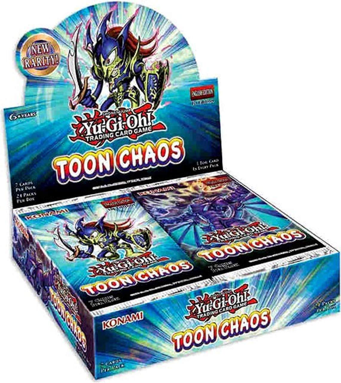 Amazon.com: YuGiOh Trading Card Game Toon Chaos Booster Box [24