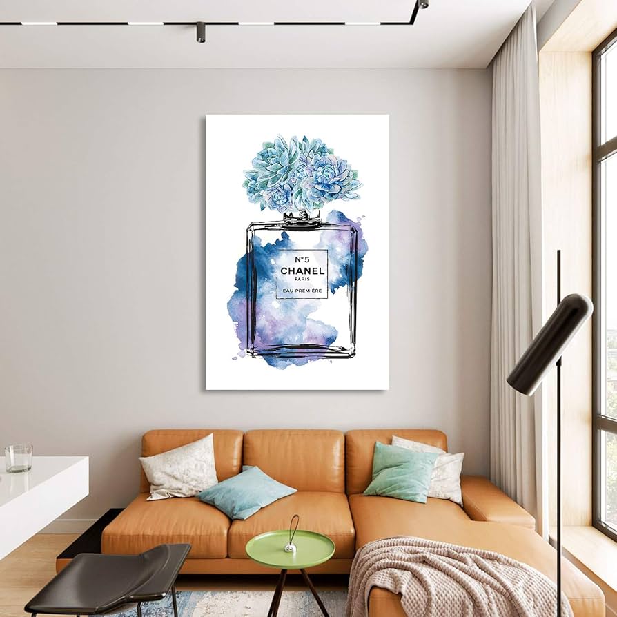 Amazon.co.jp: アートパネル シャネル香水 ポスター 湿気を防ぐ