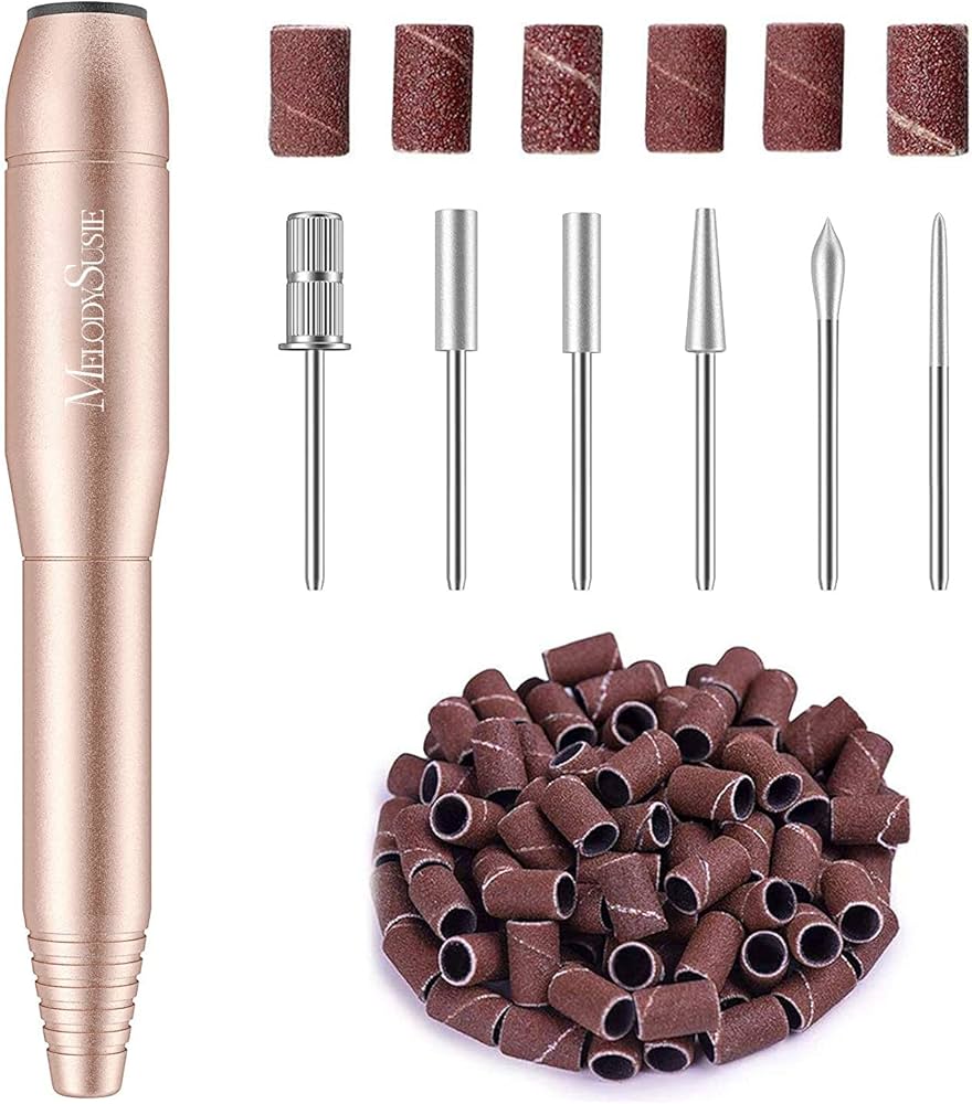 Amazon.co.jp: MelodySusie コンパクトなポータブル電動ネイルドリル