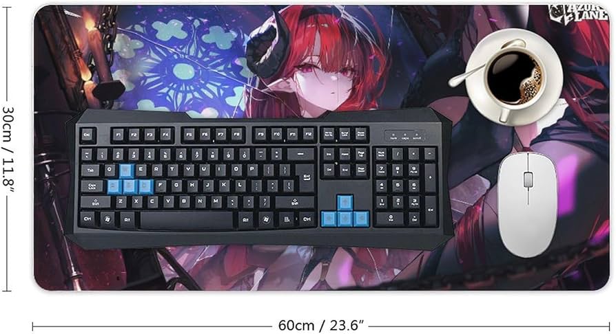 Amazon.co.jp: デスクマット アズールレーン アズレン 大型 デスク