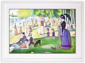 Amazon.co.jp: 版画 絵画 名画 グランド・ジャット島の日曜日の午後