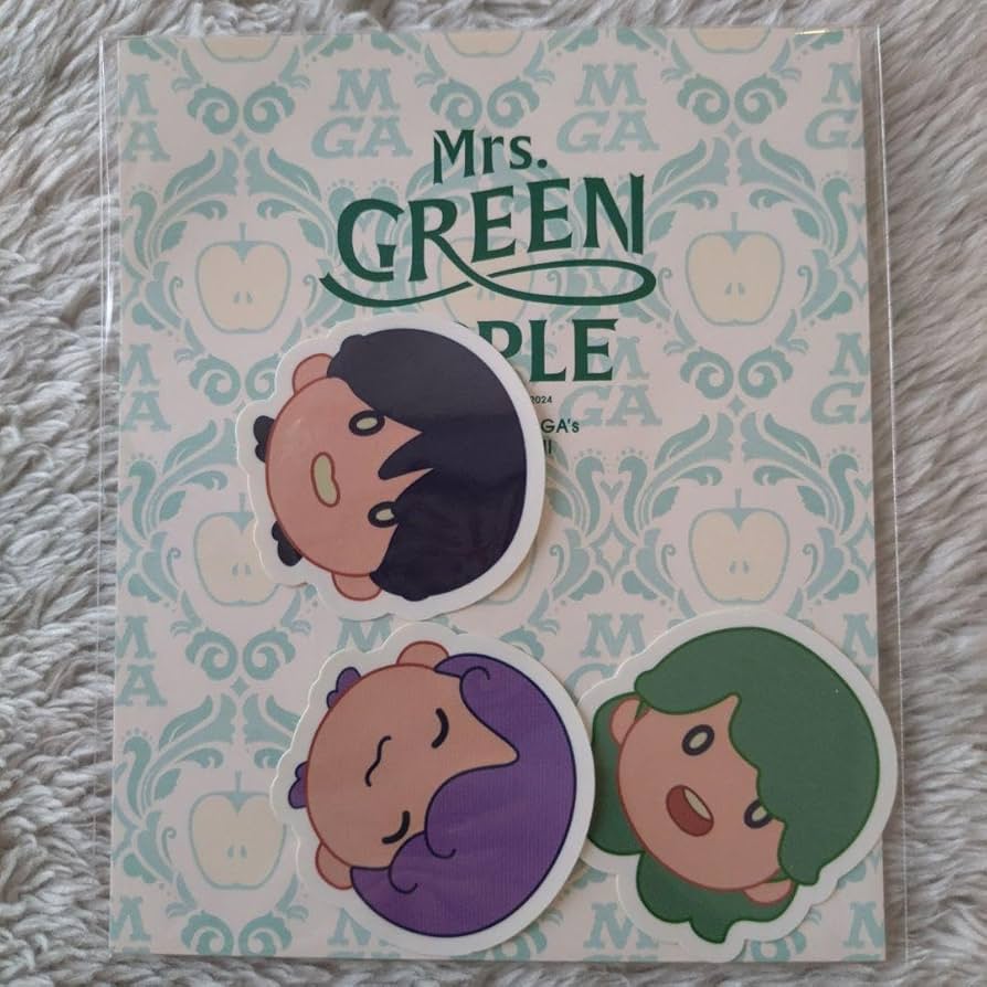 Amazon.co.jp: ミセス ポップアップ ステッカー Mrs.GREEN APPLE