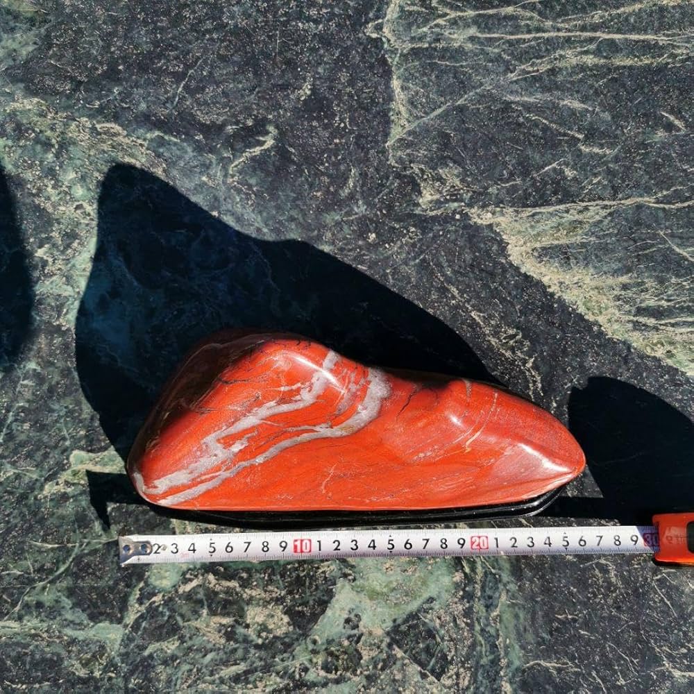 Amazon.co.jp: 赤玉石 2.2キロ レッドジャスパー 鑑賞石 石 置物