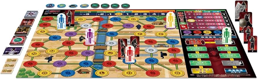 Amazon.co.jp: 2WAYボードゲーム 逃走中&戦闘中X(クロノス) : おもちゃ