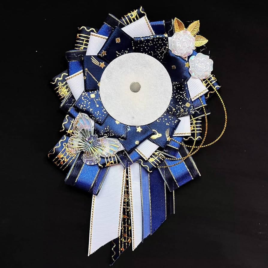 Amazon | Demanca 缶バッジ ロゼット 華麗 58mm/75mmに適用 缶バッジ