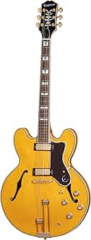 Amazon | Epiphone Sheraton Natural エレキギター セミアコ