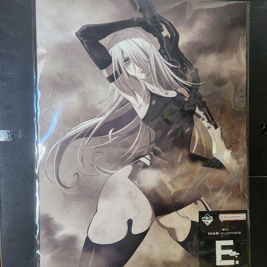 Amazon.co.jp: NieR:Automata 一番くじ A2 E賞 イラストボード : おもちゃ
