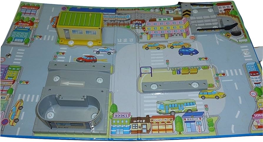 Amazon | トミカ ハンディ立体マップ 駅前ロータリー (三菱ふそう