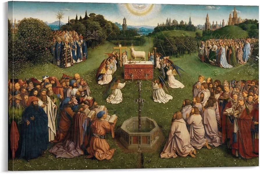 Amazon.co.jp: Jan Van Eyckヤン・ファン・エイク画家の作品「ヘント