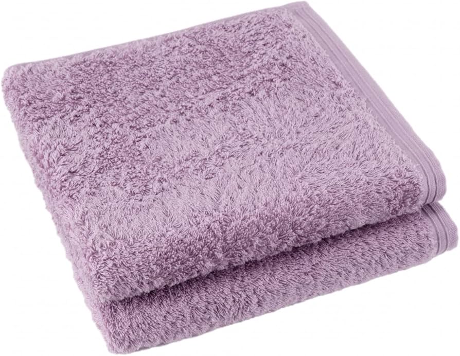 Amazon｜ホットマン 1秒タオル ハンドタオル 2枚セット パープル