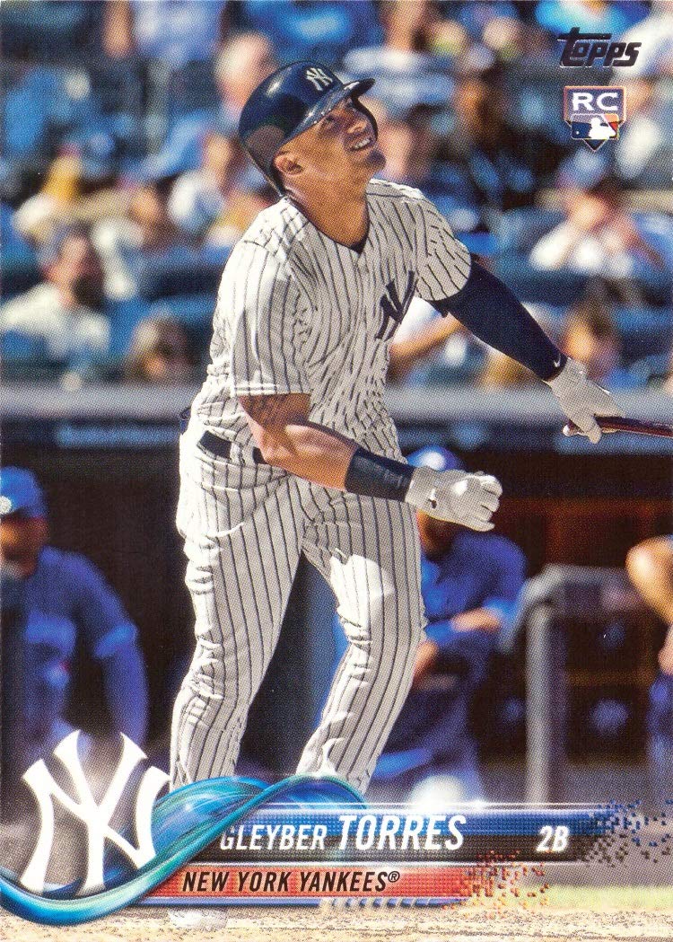 Amazon.com: 2018 Topps Baseball #699 Gleyber Torres Rookie Card