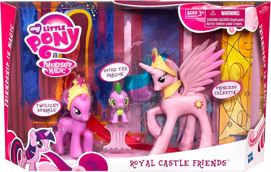 Amazon.com: My Little Pony Friendship is Magic 3 Pack Royal Castle