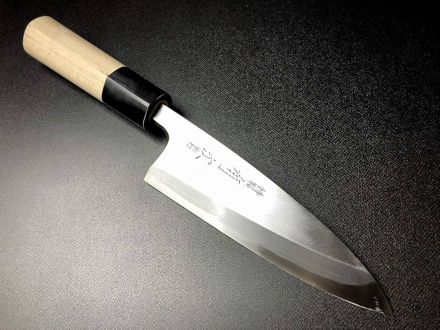 Amazon | 有次 包丁 別打相出刃 120mm 青鋼2 築地 ARITSUGU 柄 名入れ