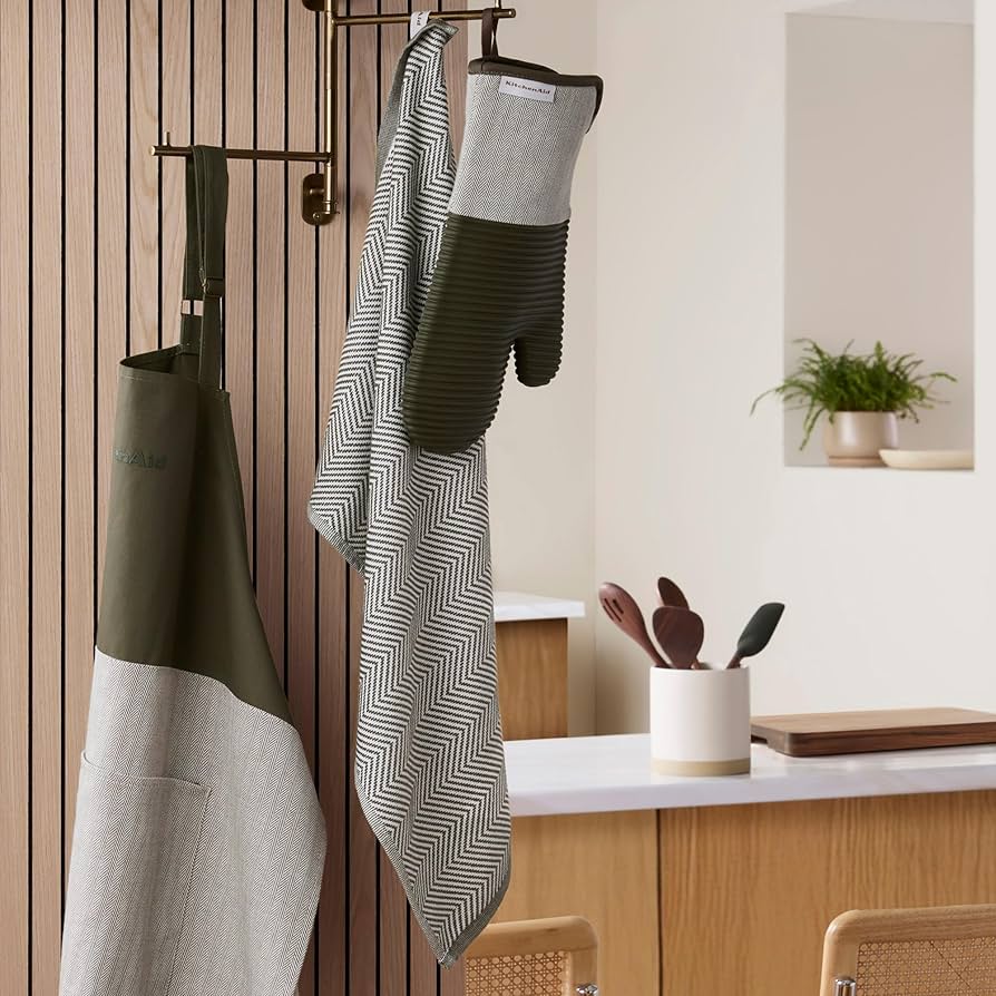 Amazon.com: KITCHENAID® Evergreen Design Series Herringbone Ribbed