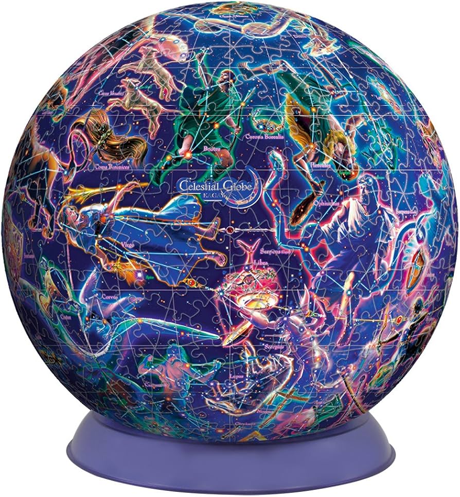 Amazon.co.jp: 540ピース 3D球体パズル セレスティアルグローブ