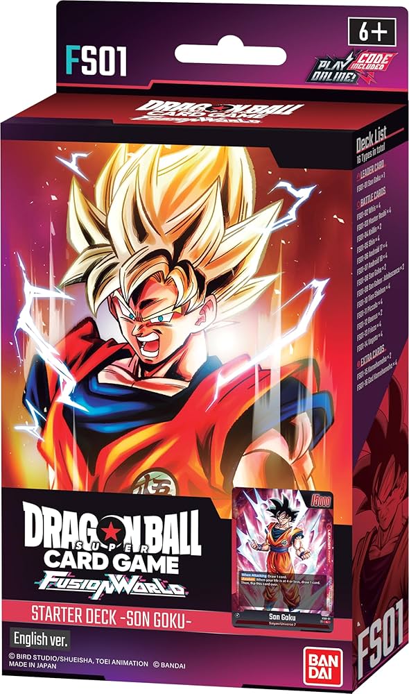 Amazon.co.jp: ドラゴンボール超TCG:フュージョンワールド スターター