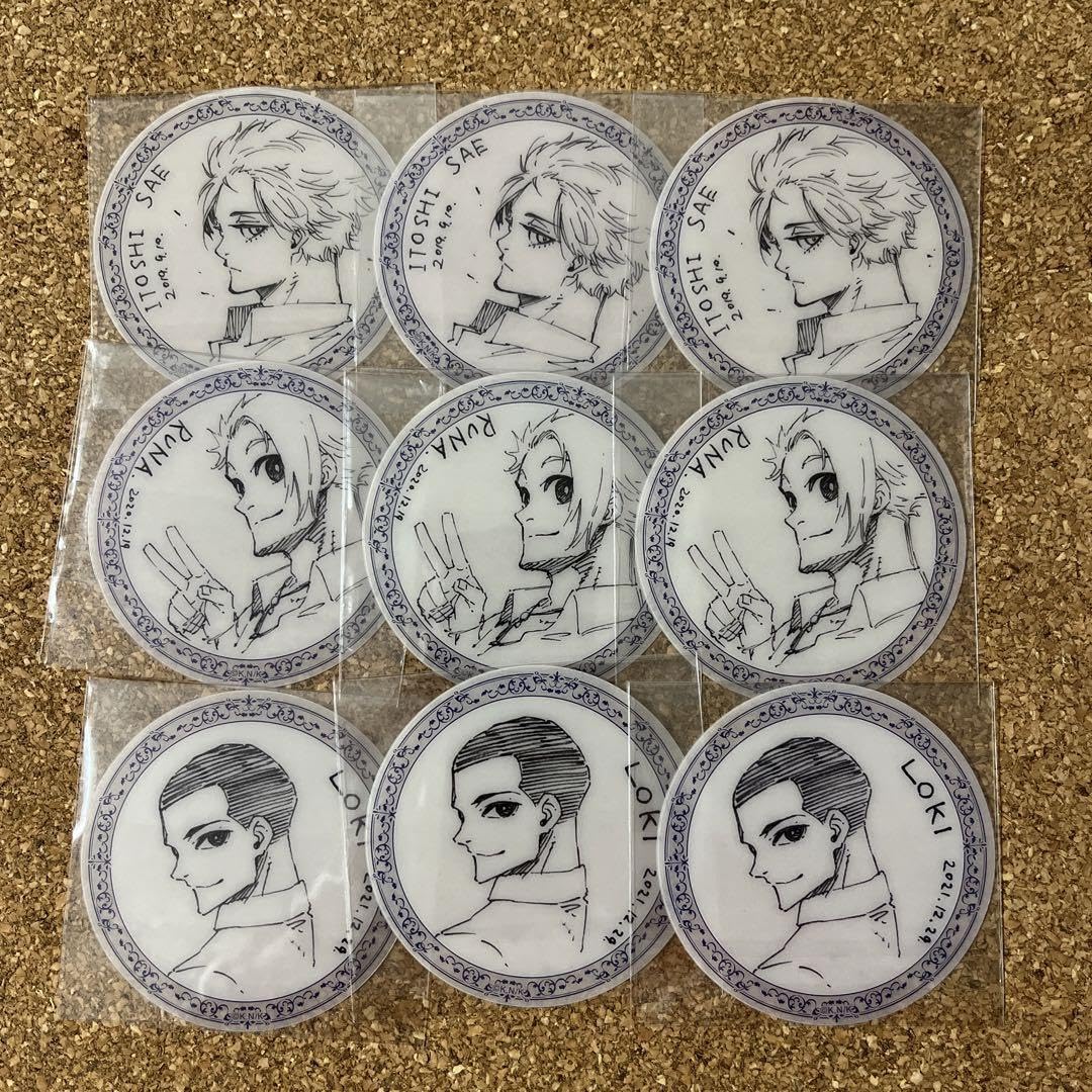 Amazon.co.jp: ブルーロック展 ブルロ展 クリアシート 糸師冴 ルナ