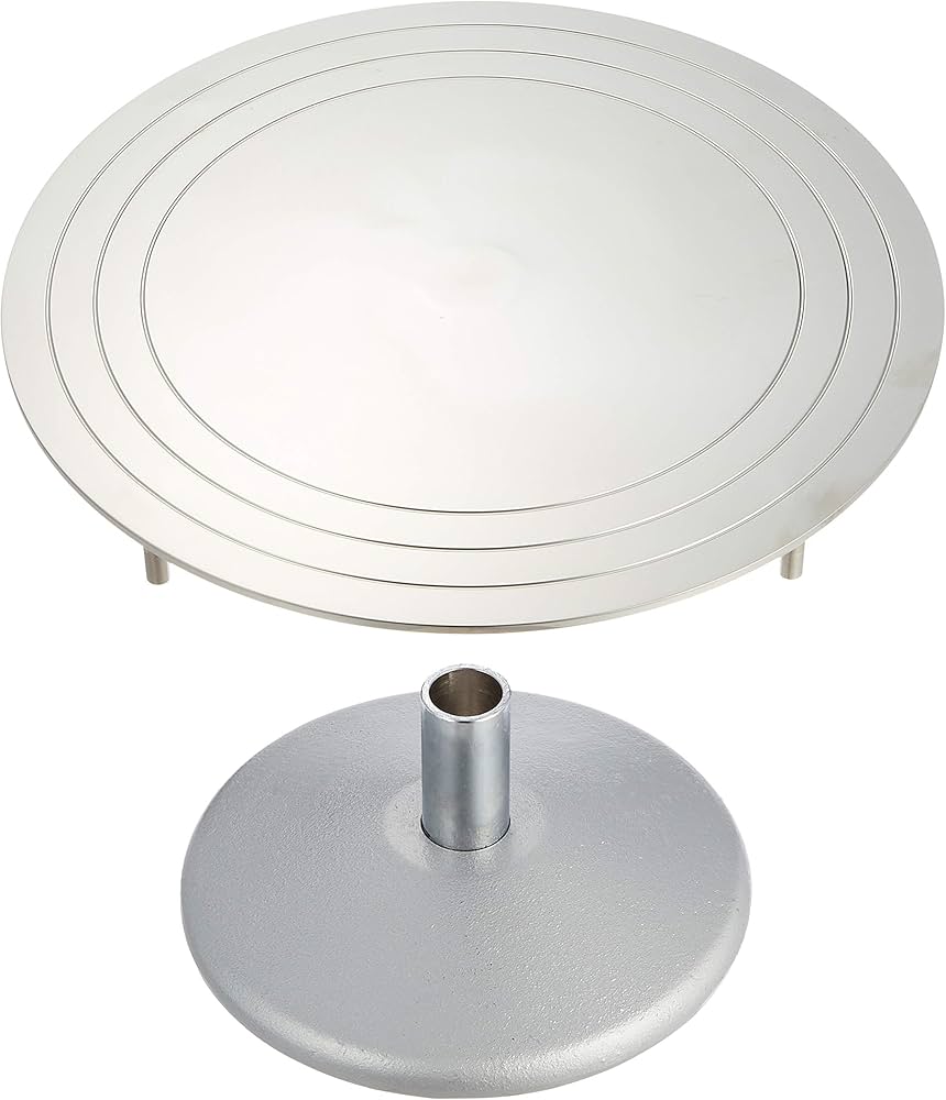 Amazon｜遠藤商事 業務用 デコ回転台 30cm 本体18-8ステンレス 土台