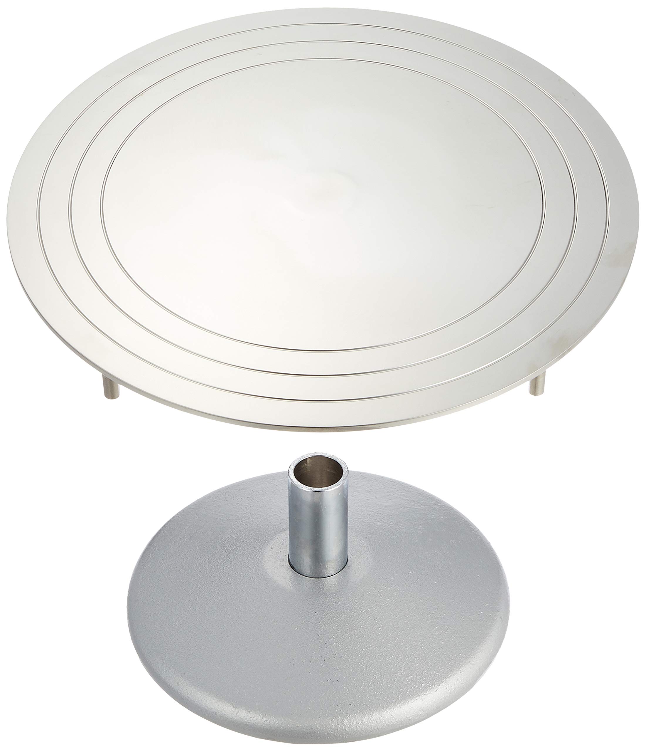 Amazon｜遠藤商事 業務用 デコ回転台 30cm 本体18-8ステンレス 土台